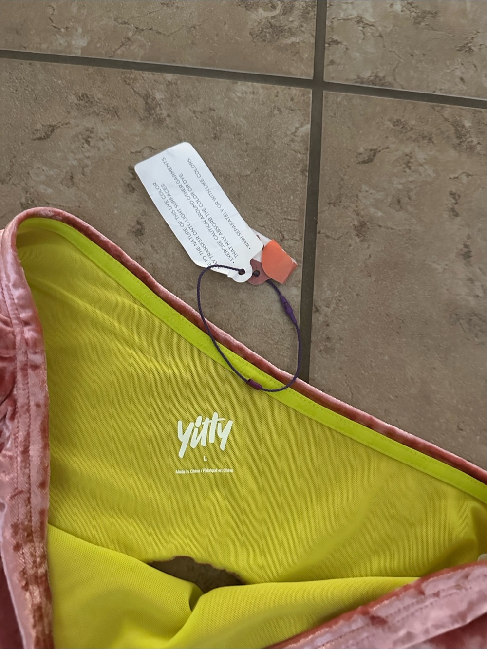 NWT YITTY ASSYMETRICAL BODYSUIT - Picture 4 of 5